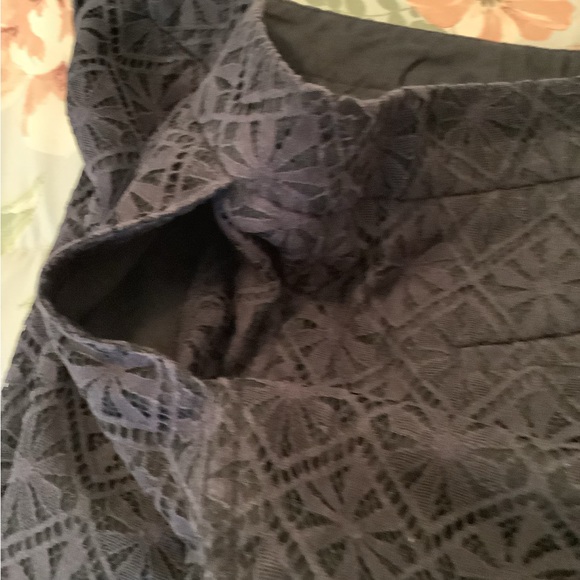 Dalia navy blue shorts crocheted look size (8) - Picture 9 of 10